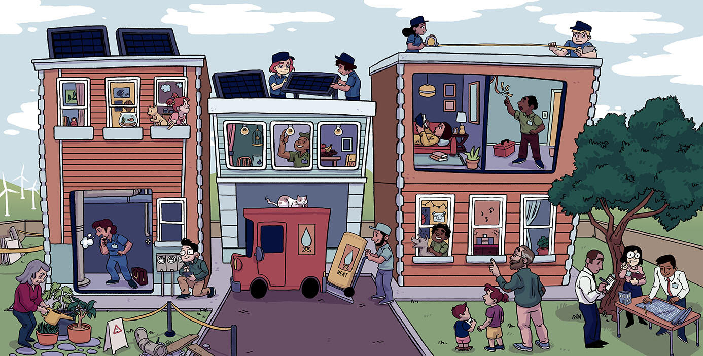 Illustrations for San Diego Workforce Partnership